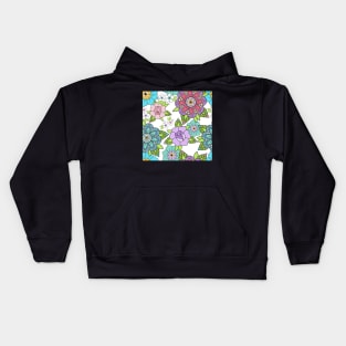 Tattoo Flowers Kids Hoodie